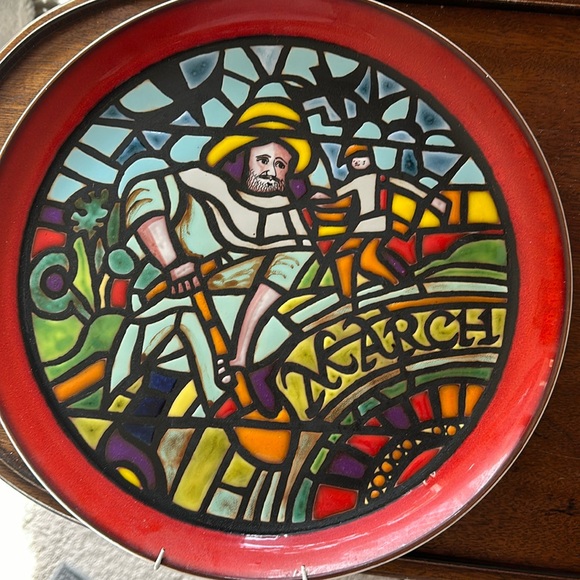 Vintage Poole Pottery 1973 Medieval Series - Picture 1 of 5